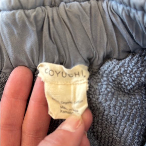 Coyuchi Air Weight™ Organic Cotton Wrap (Robe) XS/Small - French Blue EUC - Picture 3 of 6